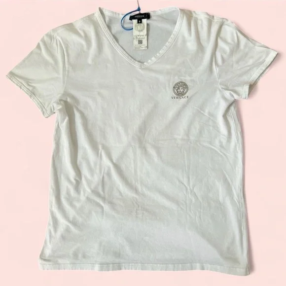 🔥 Versace White Tee 🔥 - Picture 1 of 8